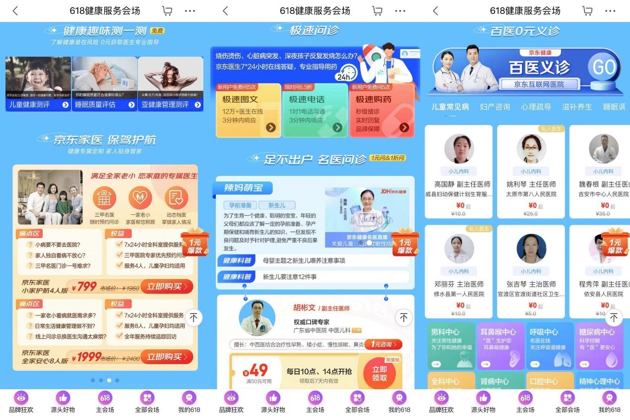 健康管理需求激增 京东618预付费医疗服务走红，心理咨询与高血压管理成新宠